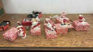 lot 100 image: Collection of Coca-Cola Polar Bear Christmas Ornaments
