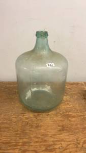 lot 232 image: Vintage 5-Gallon Glass Carboy Jug