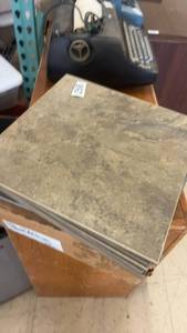 lot 258 image: 12x12 Napa Gold Floor Tiles Set