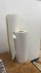lot 263 image: Lot of 2 Large Industrial Rolls of Paper