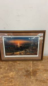 lot 277 image: Framed Artwork Best Friends by Terry Redlin