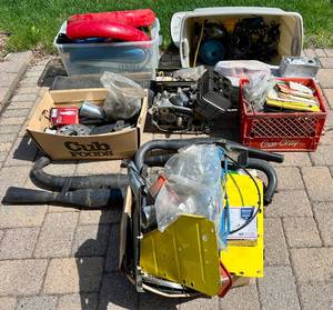 lot 11 image: Project Motorcycle Parts