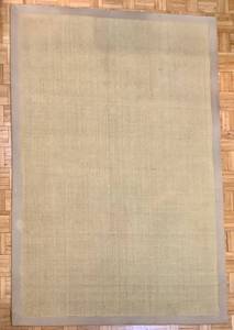 lot 38 image: Lifestyle Jute Woven Area Rug 6.5 x 4