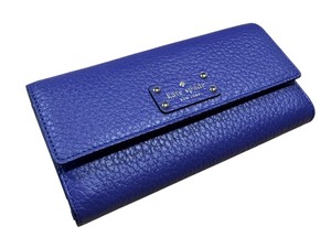 lot 3A image: Kate Spade Pebbled Leather Bifold Snap Wallet