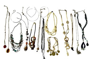 lot 26K image: Diverse Collection of Fashion Necklaces