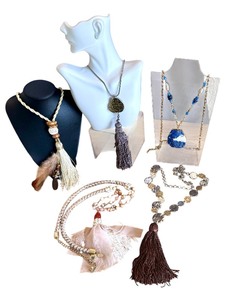 lot 18K image: Five Fashion Necklaces by Chicos