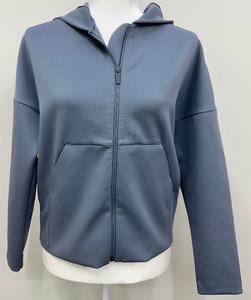 lot 6 image: LuLu Lemon Athletic Womens BlueGrey Signature Hooded Jacket - Size 6