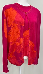 lot 17 image: Cheery Escada Sport Orchid Purple Sweater Set - Size L