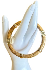 lot 48J image: Whitney Kelly Jasper and Sterling Silver Bangle Bracelet