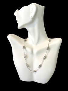 lot 109C image: Ani Anie Silver Necklace with Intricate Filigree Design