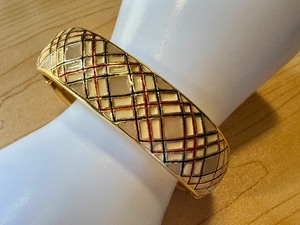 lot 95C image: Joan Rivers Gold-Tone Enamel Bracelet