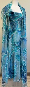lot 48 image: Retro Long Dress by Shannon Rodgers for Jerry Silverman - Size 10