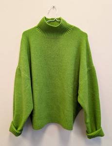 lot 50JG image: Zara Lime Green Womens Sweater