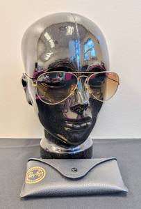 lot 14JG image: Ray Ban Womens Aviator Sunglasses