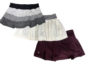 lot 67C image: Set of 3 Lululemon Athletic Skirts for Pickleball