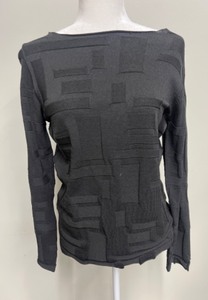 lot 69 image: Babette Womens Geometric Pattern Long Sleeve Top - Size 2