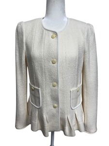 lot 82 image: Ivory Wool-Blend Womens Blazer by Elevenses