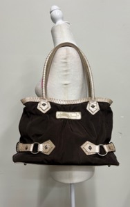 lot 91 image: Charles L. Thomas Designer Handbag with Textured Straps