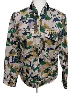 lot 105 image: Zadig & Voltaire Camo Print Jacket with Amour Pocket Detail