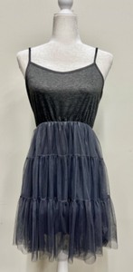 lot 114 image: Melody Womens Tiered Tulle Dress - Size M