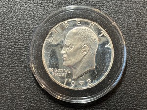 lot 22 image: 1972-S Eisenhower Silver Dollar Proof