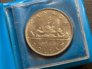 lot 27 image: 1968 Canada Silver Dollar