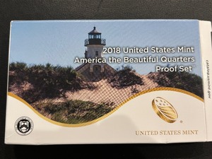 lot 53 image: 2018-S America the Beautiful Quarter Proof Set