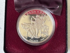 lot 97 image: 1990 Canada Silver Dollar