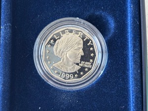 lot 99 image: 1999-P Susan B. Anthony Proof