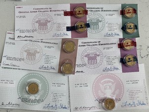 lot 187 image: Presidential Dollars