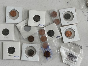 lot 198 image: Lincoln Cents