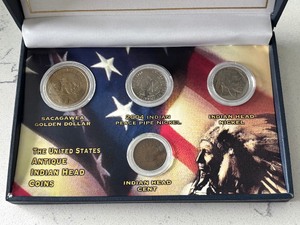 lot 112 image: Indian Head Coins