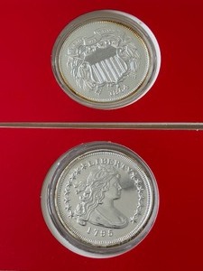 lot 115 image: Jumbo Replica Coins