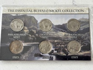 lot 157 image: Buffalo Nickel Collection