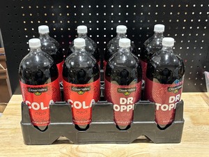 lot 23 image: Cedar Valley 2 Liter Bottles of Pop