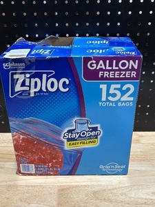 lot 51 image: Ziploc Gallon Freezer Bags