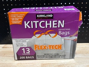 13 Gallon Kitchen Trash Bags