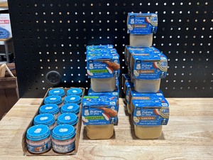 lot 55 image: Gerber Baby Food