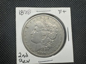 lot 29 image: 1878 Mid Grade Morgan Dollar
