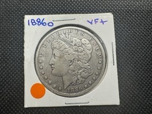 lot 38 image: 1886 O Better Date Morgan Dollar VF or Better