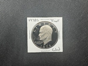 lot 60 image: 1978 S Gem Proof Clad Ike Dollar