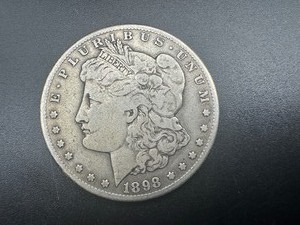 1898 S Circulated Morgan, Authentically Worn