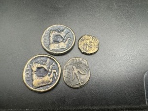 lot 89 image: (4) Ancient Coins, Porss Reproductions