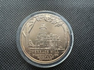 lot 90 image: 1972 State of IA Medallion, Terrace Hill Preservation