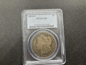 lot 92 image: 1894 O Semi key PCGS Graded Morgan Dollar