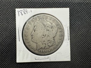 lot 127 image: 1889 O Morgan Silver Dollar