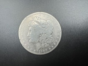 lot 110 image: 1902 Mid Grade Morgan Dollar