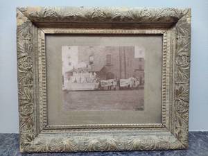 lot 38 image: Phoenix Mill Co Photo in Antique Frame