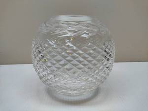lot 49 image: WATERFORD Crystal Rose Bowl Glandore