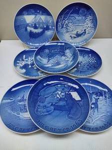 lot 58 image: B&G (Bing & Grohdahl) Collectible Christmas Plates
